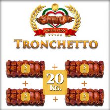 Offerta Tronchetto di Porchetta 20 Kg. (4 pezzi da 5 Kg) Spediti sottovuoto dal nostro laboratorio
