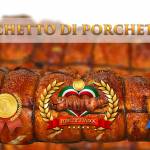 Tronchetto di Porchetta 6 Kg. 88 eur acquistabile online è possibile celebrare un ricevimento soddisfando 30 35 persone. Spedito sottovuoto in 24 ore in Italia Tronchetto di porchetta 10 Kg.
