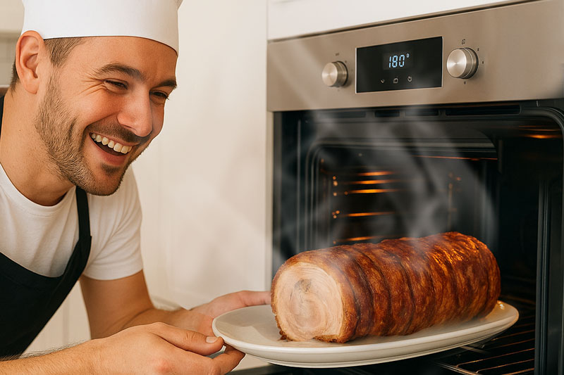 come servire al meglio la porchetta calda, mantenendola croccante fuori e morbida dentro
