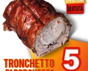 Offerta Tronchetto di Porchetta di Ariccia 5 Kg.